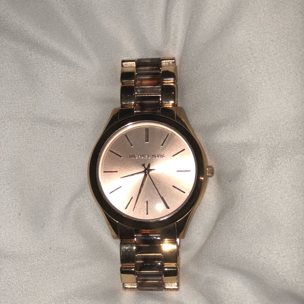 MK Rose Gold Watch